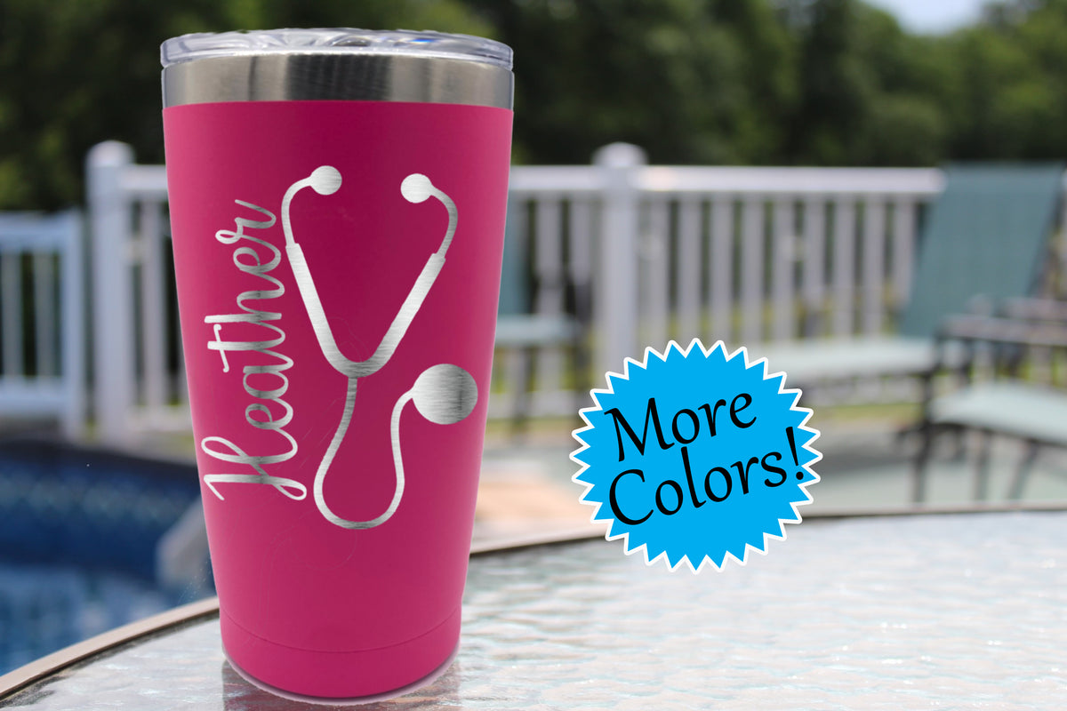 Nurse Tumbler – The Pinkish Hippo