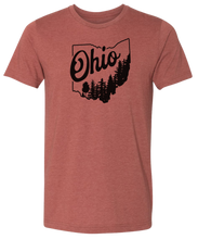 Ohio State Trees Adult T Shirt - Unisex