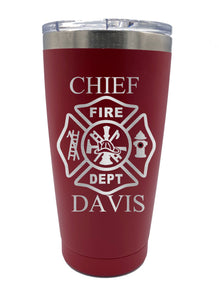 Firefighter Insulated Tumbler 20 Oz