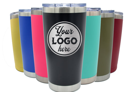 Design Your Own 20 Oz Personalized Tumbler - Your Logo