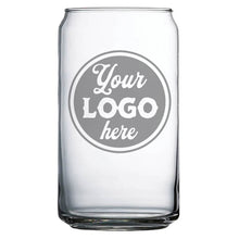 Design Your Own 16oz  Beer Can Glass - Your Logo Here