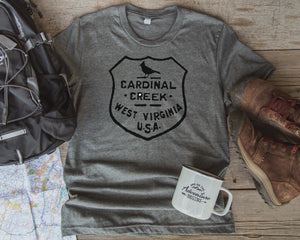 Cardinal Creek Shield Adult T Shirt - Unisex