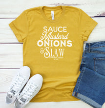 WV Hot Dog Recipe - SAUCE -Adult T Shirt - Unisex