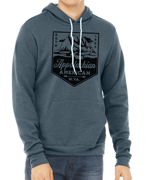 Appalachian American Adult Hooded Sweatshirt - Unisex