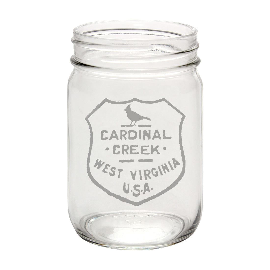 Cardinal Creek Logo Fancy Eatin' Glasses
