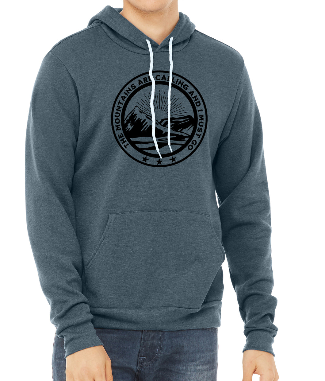 The Mountains Are Calling  Adult Hooded Sweatshirt - Unisex