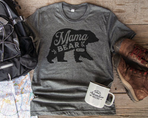 WV Mama Bear Adult T Shirt - Unisex