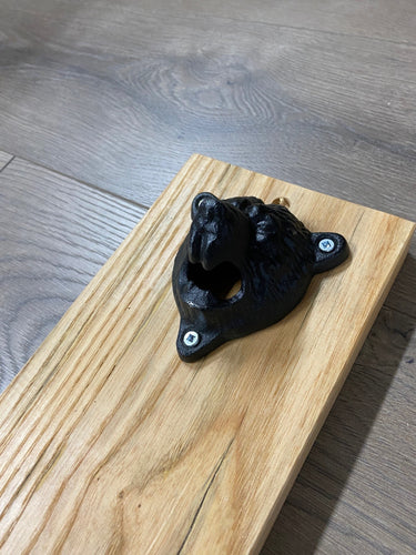 Bear Head Wall-Mount Bottle Opener BB2