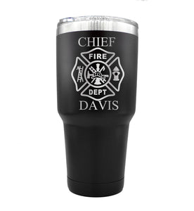 Firefighter Insulated Tumbler 30 Oz