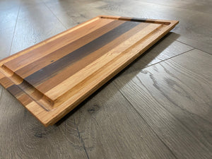 Large Hardwood Cutting Board CB2