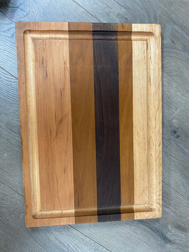 Large Hardwood Cutting Board CB2