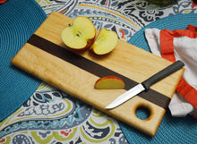 Walnut and Maple Cheese Cutting Board