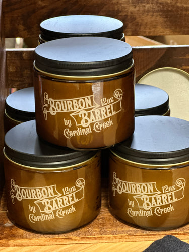 Bourbon Barrel 12oz Candle
