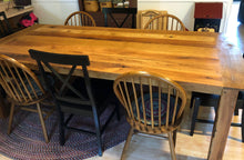 Reclaimed Wood Farm House Dining Room table