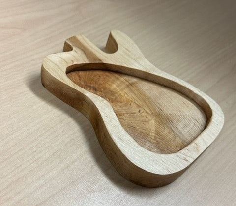 Wooden Guitar Catch All Dish | Telecaster